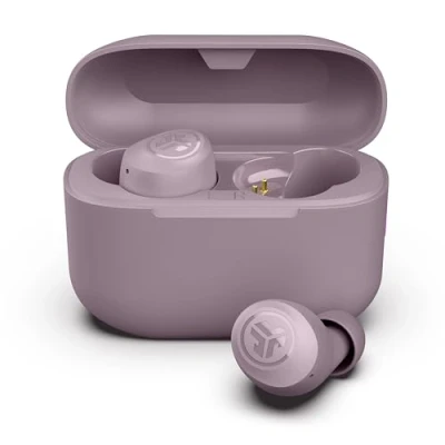 Afbeelding van JLab Go Air Pop+ True Wireless Earphones, Bluetooth Earbuds, Oordopjes Draadloos with 35H+ Speeltijd, In Ear Headphones Microfoon, Oplaaddoos, App, Mauve