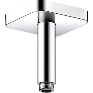 Afbeelding van Hansgrohe axor plafondbevestiging softsquare 100mm chroom 26965000