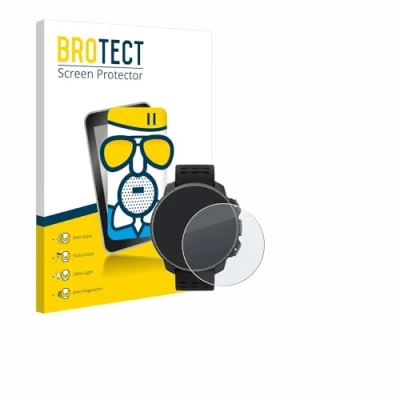 Afbeelding van BROTECT AirGlass Matte kogelwerende glasfolie, Smartwatch beschermfolie, Grijs