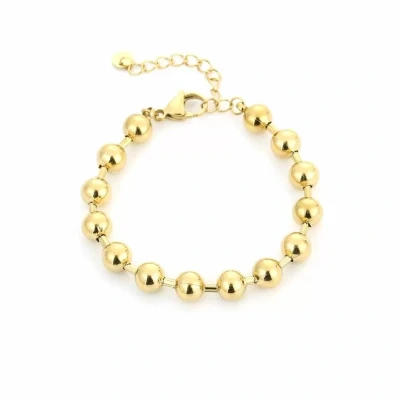 Afbeelding van Bijoutheek Armband (Sieraad) Balls Goud