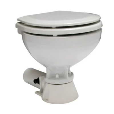 Afbeelding van Allpa aquat standard electric scheepstoilet 12 volt boot toilet