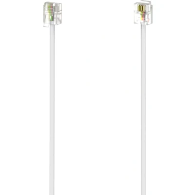 Afbeelding van Hama Modulaire Kabel Stekker 6P4C 3 M Wit