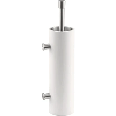 Afbeelding van Formani PIET BOON PB303 toiletborstel wand RVS/wit corian