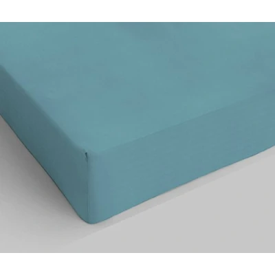 Afbeelding van Italian Bed Linen Hoeslaken Max Color, linnen, Ottanium, 1 zits en half