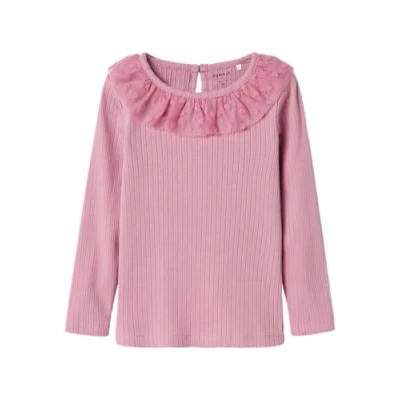 Afbeelding van Name it MIT Langen ÄRMELN SLIM FIT Trui voor kinderen, Maat: 92, Mauve orchid