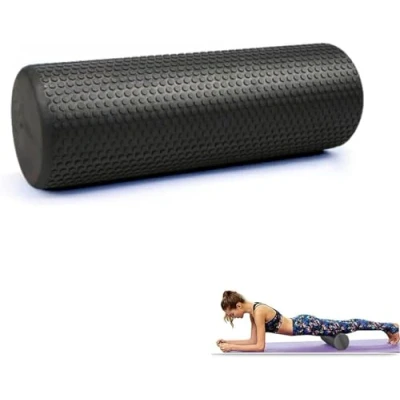 Afbeelding van Foam Roller Fasciarol, Schuimrubber rol, Fitness Massagerol voor Triggerpoint Massage in Rug, Nek, Benen Tijdens de Fasciatraining met Gymnastiekrol Mannen en Vrouwen. 45x15cm