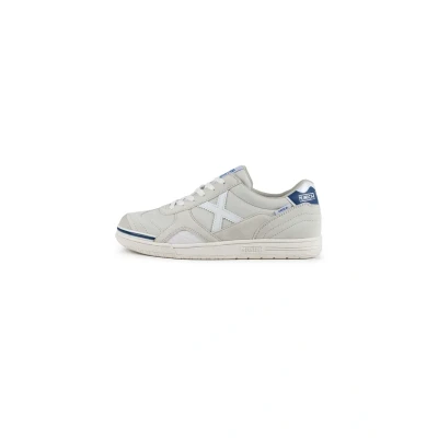 Afbeelding van Munich Gresca Sneakers laag, Heren, Maat: 44, Beige Leer/ synthetisch