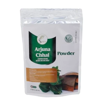 Afbeelding van SVATV Arjuna Powder Terminalia Antioxidant Goed voor een gezonde huid Verbetert het vochtgehalte Geen toegevoegde kunstmatige smaakstoffen. chemische conserveringsmiddelen Grootte 227g, 8 oz, half pond