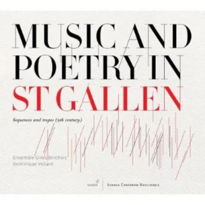 Afbeelding van Ensemble Gilles Binchois Music And Poetry In Saint Gall (CD)