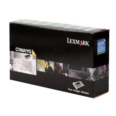 Afbeelding van Lexmark C746A1YG Toner Geel