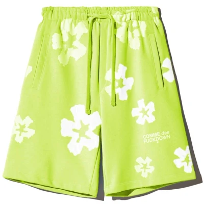 Afbeelding van Plush Bermuda Shorts with All Over Print and Elasticated Waist