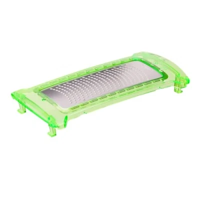 Afbeelding van Nicer Dicer Plus rasp inzetstuk fijn incl. beschermende afdekking accessoires onderdelen compatibel met kaasrasp &amp; groenterasp voor citroen, parmezaanse en noten