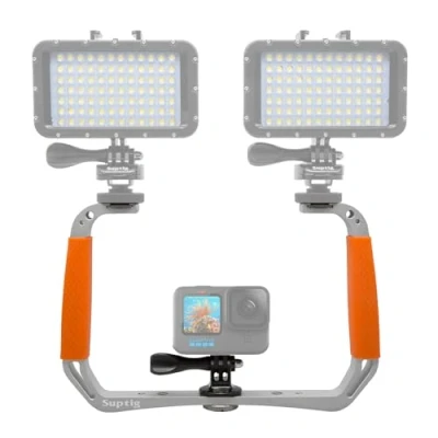 Afbeelding van Suptig Duikinstallatie, actiecamera installatie voor Gopro Hero 12 11 10 9 8 7, Dji Osmo, Insta 360, Akaso, Olympus TG, telefoon en meer