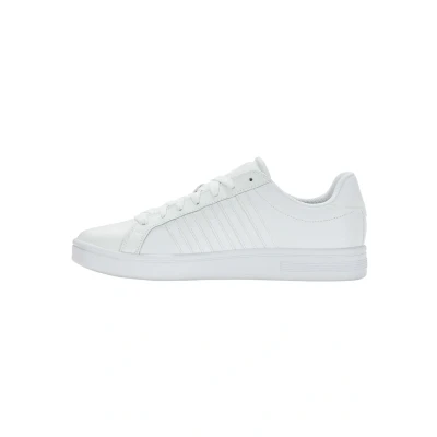 Afbeelding van K SWISS Court Tiebreak Sneakers laag, Heren, Maat: 41, White Leer en textiel