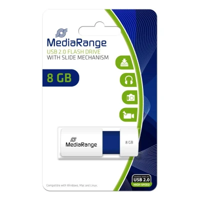 Afbeelding van MediaRange USB memory stick, 2,0 8 GB