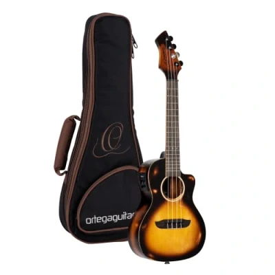Afbeelding van Ortega DSSUITE UKE The Private Room Tobacco Burst E/A concert ukelele met gigbag