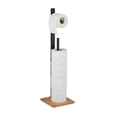 Afbeelding van Relaxdays toiletrolhouder reserverolhouder wc rolhouder closetrolhouder 5 rollen