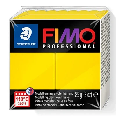 Afbeelding van Fimo Professional 85g echt geel 8004 100