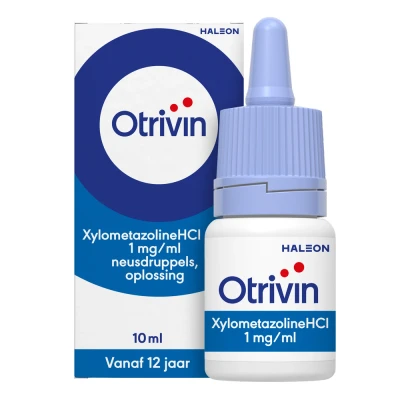 Afbeelding van Otrivin Neusdruppels Hydraterend 1mg/ml (0,1%)