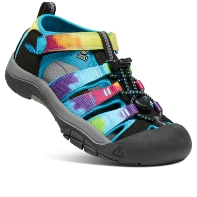 Afbeelding van KEEN Newport H2 Jeugd Sandalen Rainbow Tie Dye Kinderen EU 32 33
