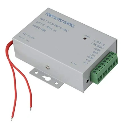 Afbeelding van Toegangscontrolesysteem voor netaansluiting AC110V 240V uitgang DC 12V 3A 30W voeding