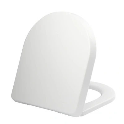 Afbeelding van Wiesbaden Vesta Junior toiletzitting softclose en quick release glans wit