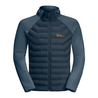 Afbeelding van Jack Wolfskin Routeburn Pro Hybrid M Softshell jas voor heren, Middernacht hemel,