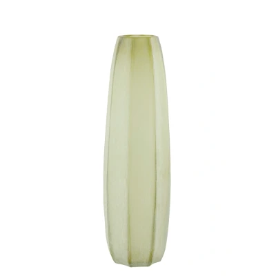 Afbeelding van Light &amp; Living Vaas BRADLEY Ø17x60cm Groen