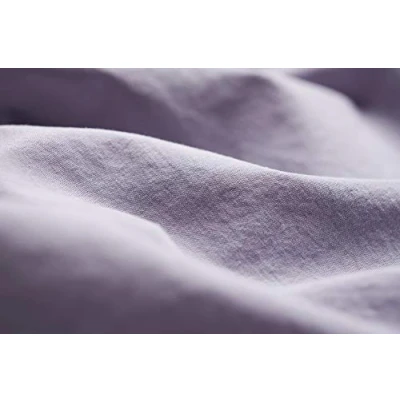 Afbeelding van L1NK STUDIO Beddengoed 220 x cm dekbedovertrek katoen 100% (percal 200 draden) voor bed 135 uni eenkleurig Lavanda