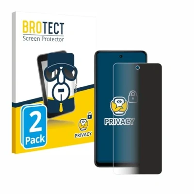 Afbeelding van BROTECT privacy screenprotector voor Motorola Moto E14 Folie Beschermfolie Blauwlichtfilter (2 Stuks)