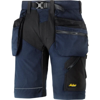 Afbeelding van Flexiwork, Korte Broek+ Met Holsterzakken, Donker Blauw Zwart (9504), 054