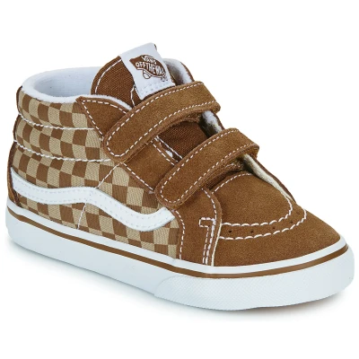 Afbeelding van Vans TD SK8 Mid Klittenband Hoog cognac Maat 20