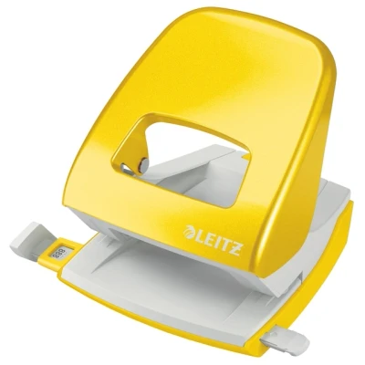 Afbeelding van Perforator Leitz WOW NeXXt 2 gaats geel