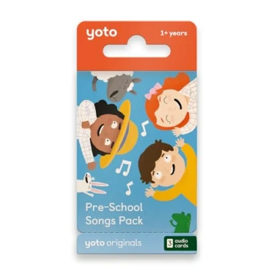 Afbeelding van YOTO Pre School Songs Pack eerste woorden in het Engels, audioalbum om te luisteren op verhalenverteller en verhalenbox voor kinderen, Player Mini, muziek kinderen vanaf 1 jaar