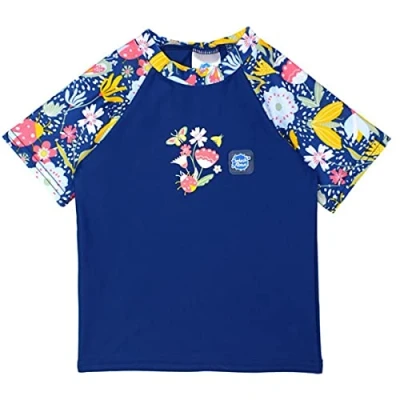 Afbeelding van Splash About Kinderen Zonbescherming Rash Top Garden Delight 3 4 Jaren
