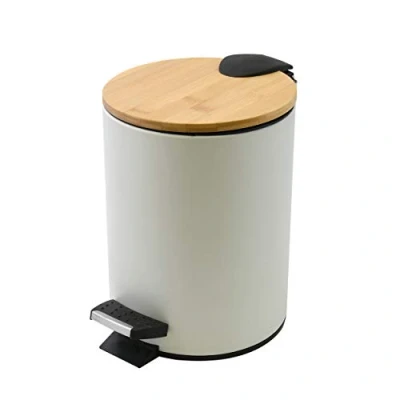 Afbeelding van Spirella Adonis Pedaalemmer met inzetstuk, 5 l, wit, liter