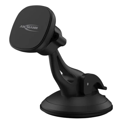 Afbeelding van Ansmann Smart Scheibe Zuignap, Ventilatierooster Telefoonhouder voor in de auto Magneetbevestiging 2 12 mm