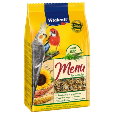 Afbeelding van Vitakraft Valkparkieten Premium Menu Vogelvoer 1 kg