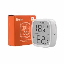 Afbeelding van Sonoff Zigbee LCD temperatuur en vochtigheidssensor (SNZB 02D)