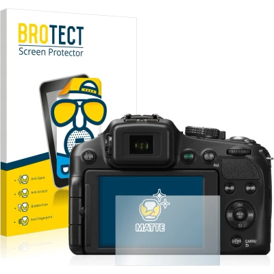 Afbeelding van BROTECT Screenprotector voor Panasonic Lumix DMC FZ200 Folie Beschermfolie matte (2 Stuks)
