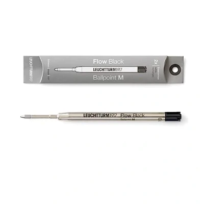 Afbeelding van Drehgriffel No.1 Ballpoin Navulling, Double Pack (zwart) Medium