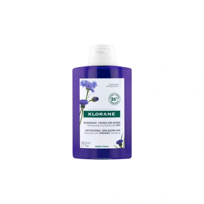 Afbeelding van Klorane Haar Centaurée Anti Yellow Shampoo Wit/Grijs 200ml