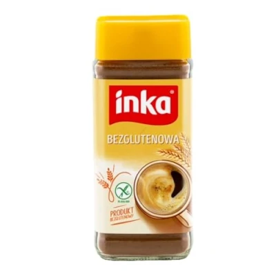 Afbeelding van INKA glutenvrije rogge, gerst, cichorei en suikerbietendrank 100g cafeïnevrij