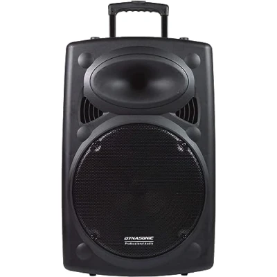 Afbeelding van DYNASONIC Dynapro 15&#039; (nieuwste generatie) Draagbare Luidspreker Professioneel Audiosysteem Vermogen 800W USB Bluetooth Microfoons, Zwart Ondersteuning voor mobiele apparaten en tablets