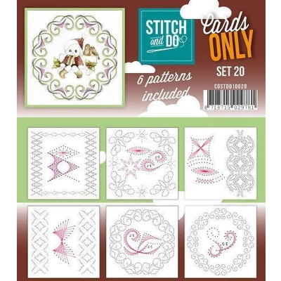 Afbeelding van Stitch &amp; Do Cards only Set 20