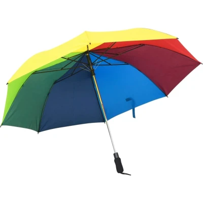 Afbeelding van vidaXL Paraplu automatisch inklapbaar 124 cm meerkleurig