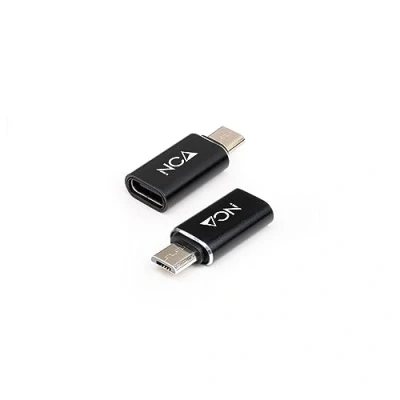 Afbeelding van NANOCABLE 10.02.0014 Adapter Micro USB naar C, B/M C/H, zwart