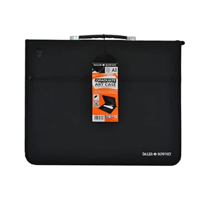 Afbeelding van Daler Rowney Graduate A3 Art Case, Artist Bagage, ruimte voor 20 mouwen, weerbestendig, ideaal studenten