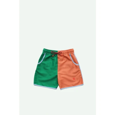 Afbeelding van Korte broek voor Kinderen Groen Maat 98 104 Better Together collectie Sticky Lemon