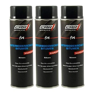 Afbeelding van 3 x 500 ml CAR1 bodembescherming bitumen verzegeling, UBS, steenslagbescherming CO 3612
